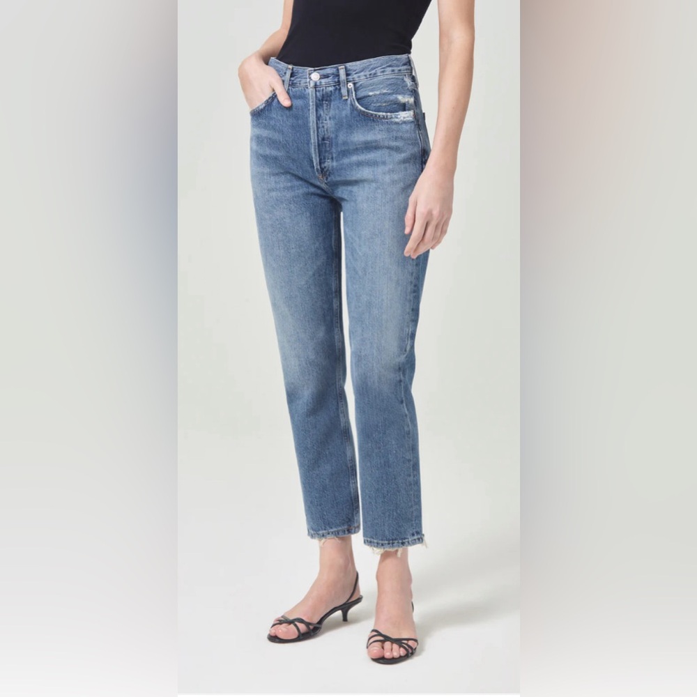 RILEY HIGH RISE STRAIGHT CROP